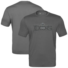 Los Angeles Kings Levelwear Anthem Journey Performance T-Shirt - Charcoal - NHL