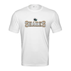 San Jose Sharks Levelwear Anthem Journey Performance T-Shirt - White - NHL