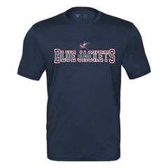 Columbus Blue Jackets Levelwear Anthem Journey Performance T-Shirt - Navy - NHL