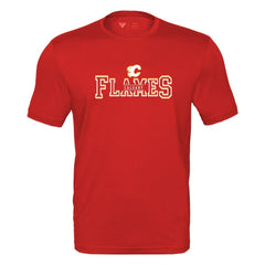 Calgary Flames Levelwear Anthem Journey Performance T-Shirt - Red - NHL