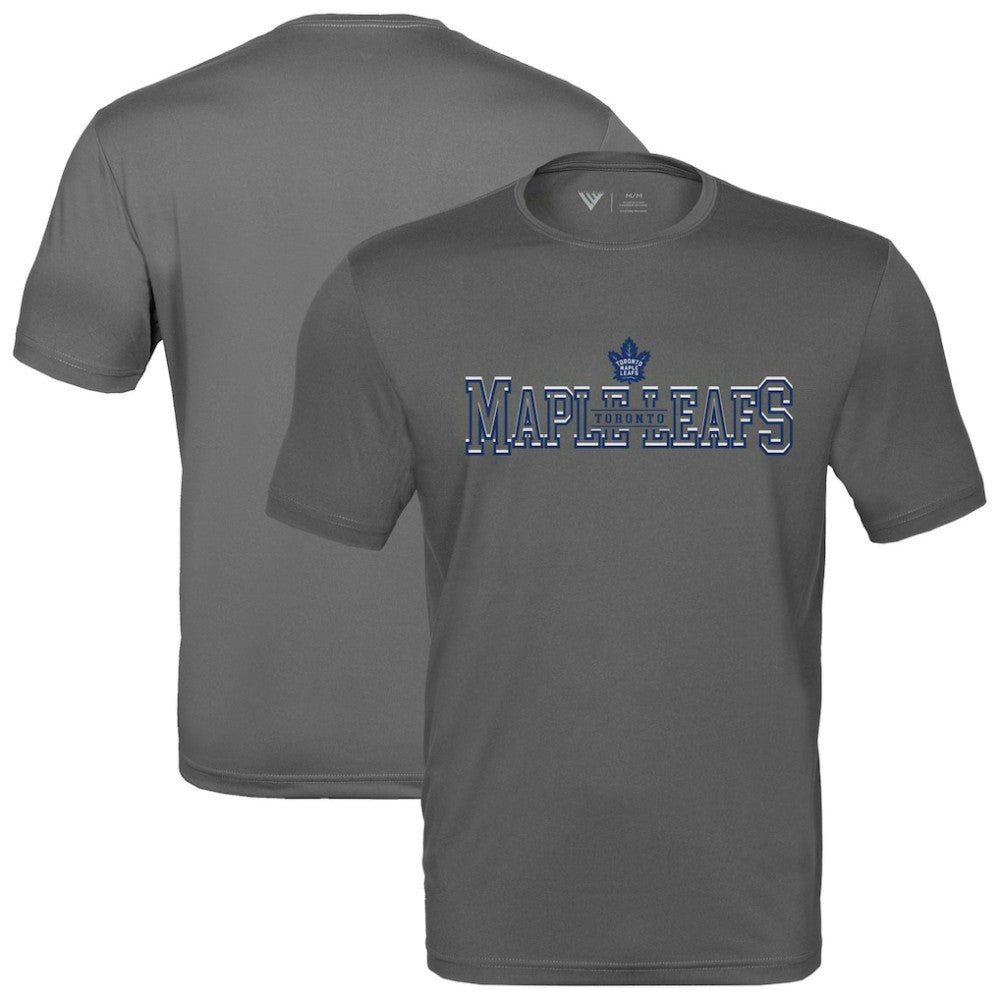 Toronto Maple Leafs Levelwear Anthem Journey Performance T-Shirt - Charcoal - NHL