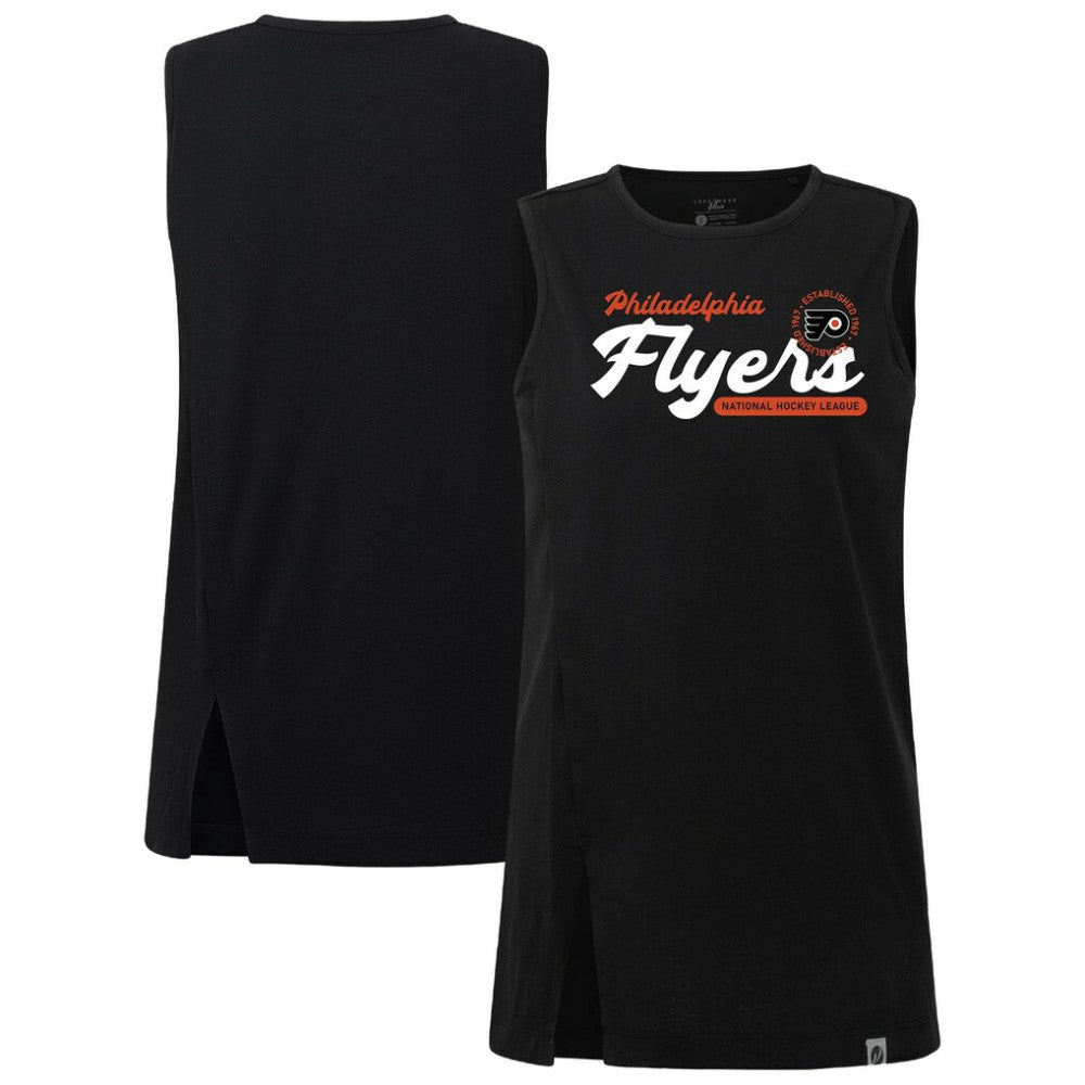 Philadelphia Flyers Levelwear Women's Influx Monument Tank Top - Black - NHL