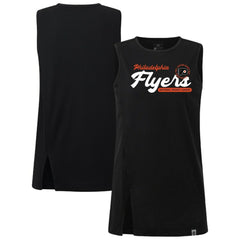 Philadelphia Flyers Levelwear Women's Influx Monument Tank Top - Black - NHL