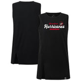 Carolina Hurricanes Levelwear Women's Influx Monument Tank Top - Black - NHL