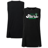 Dallas Stars Levelwear Women's Influx Monument Tank Top - Black - NHL