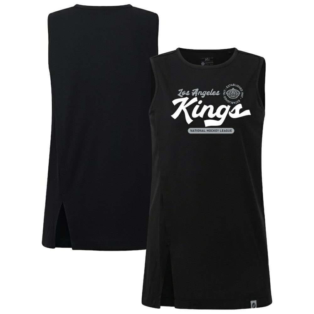 Los Angeles Kings Levelwear Women's Influx Monument Tank Top - Black - NHL