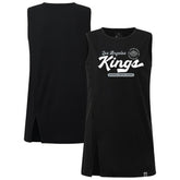 Los Angeles Kings Levelwear Women's Influx Monument Tank Top - Black - NHL