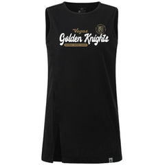 Vegas Golden Knights Levelwear Women's Influx Monument Tank Top - Black - NHL