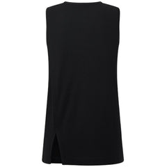 Edmonton Oilers Levelwear Women's Influx Monument Tank Top - Black - NHL