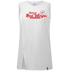 Detroit Red Wings Levelwear Women's Influx Monument Tank Top - White - NHL