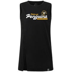 Pittsburgh Penguins Levelwear Women's Influx Monument Tank Top - Black - NHL