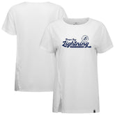 Tampa Bay Lightning Levelwear Women's Influx Monument T-Shirt - White - NHL