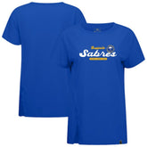 Buffalo Sabres Levelwear Women's Influx Monument T-Shirt - Royal - NHL
