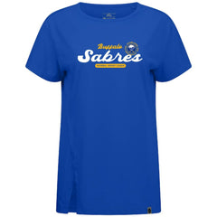 Buffalo Sabres Levelwear Women's Influx Monument T-Shirt - Royal - NHL