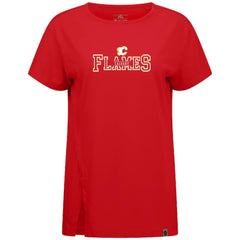 Calgary Flames Levelwear Women's Influx Journey T-Shirt - Red - NHL