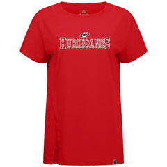 Carolina Hurricanes Levelwear Women's Influx Journey T-Shirt - Red - NHL