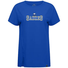 Buffalo Sabres Levelwear Women's Influx Journey T-Shirt - Royal - NHL