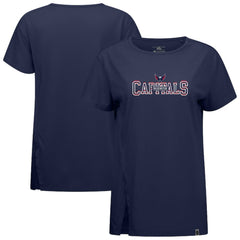 Washington Capitals Levelwear Women's Influx Journey T-Shirt - Navy - NHL