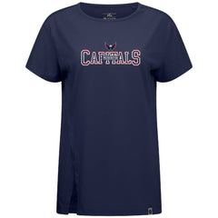 Washington Capitals Levelwear Women's Influx Journey T-Shirt - Navy - NHL