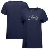 Winnipeg Jets Levelwear Women's Influx Journey T-Shirt - Navy - NHL