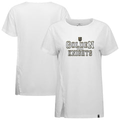 Vegas Golden Knights Levelwear Women's Influx Journey T-Shirt - White - NHL