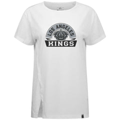 Los Angeles Kings Levelwear Women's Influx Banner Arch T-Shirt - White - NHL