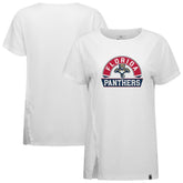 Florida Panthers Levelwear Women's Influx Banner Arch T-Shirt - White - NHL
