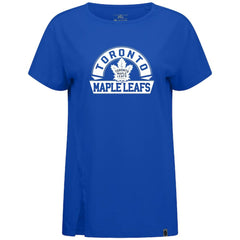 Toronto Maple Leafs Levelwear Women's Influx Banner Arch T-Shirt - Royal - NHL
