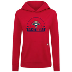 Florida Panthers Levelwear Women's Relay Banner Arch Pullover Hoodie - Red - NHL