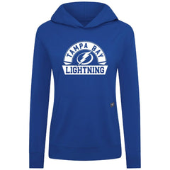 Tampa Bay Lightning Levelwear Women's Relay Banner Arch Pullover Hoodie - Royal - NHL