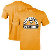 Pittsburgh Penguins Levelwear Richmond Banner Arch T-Shirt - Gold - NHL