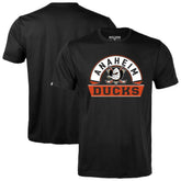 Anaheim Ducks Levelwear Richmond Banner Arch T-Shirt - Black - NHL