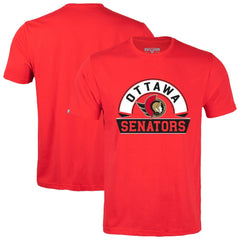 Ottawa Senators Levelwear Richmond Banner Arch T-Shirt - Red - NHL