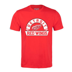 Detroit Red Wings Levelwear Richmond Banner Arch T-Shirt - Red - NHL