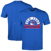New York Rangers Levelwear Richmond Banner Arch T-Shirt - Royal - NHL