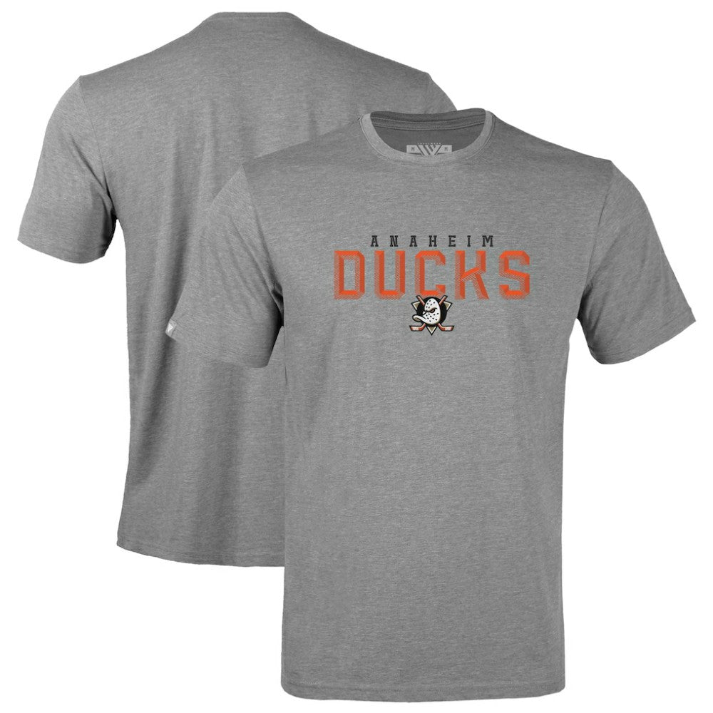 Anaheim Ducks Levelwear Richmond Carve T-Shirt - Gray - NHL