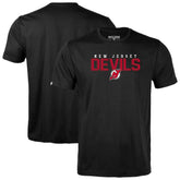 New Jersey Devils Levelwear Richmond Carve T-Shirt - Black - NHL