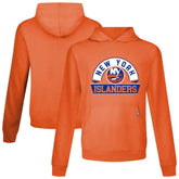 New York Islanders Levelwear Relay Banner Arch Pullover Hoodie - Orange - NHL