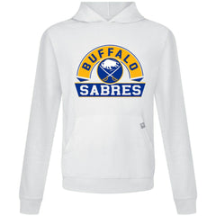 Buffalo Sabres Levelwear Relay Banner Arch Pullover Hoodie - White - NHL