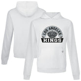 Los Angeles Kings Levelwear Relay Banner Arch Pullover Hoodie - White - NHL