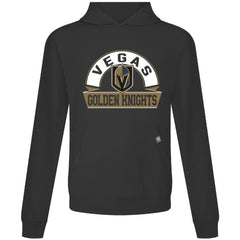 Vegas Golden Knights Levelwear Relay Banner Arch Pullover Hoodie - Black - NHL