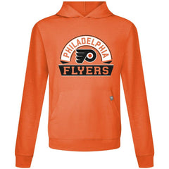 Philadelphia Flyers Levelwear Relay Banner Arch Pullover Hoodie - Orange - NHL