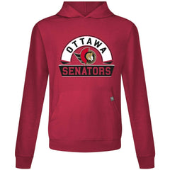 Ottawa Senators Levelwear Relay Banner Arch Pullover Hoodie - Red - NHL