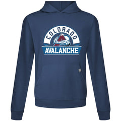 Colorado Avalanche Levelwear Relay Banner Arch Pullover Hoodie - Navy - NHL