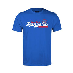 New York Rangers Levelwear Youth Little Richmond Monument T-Shirt - Royal - NHL