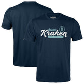 Seattle Kraken Levelwear Youth Little Richmond Monument T-Shirt - Navy - NHL