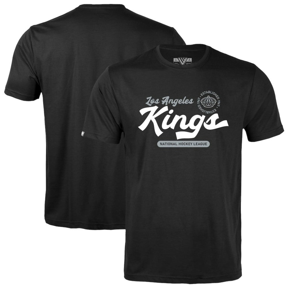 Los Angeles Kings Levelwear Youth Little Richmond Monument T-Shirt - Black - NHL