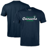 Vancouver Canucks Levelwear Youth Little Richmond Monument T-Shirt - Navy - NHL