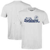 Tampa Bay Lightning Levelwear Youth Little Richmond Monument T-Shirt - White - NHL