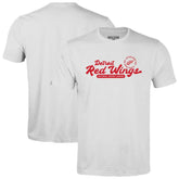 Detroit Red Wings Levelwear Youth Little Richmond Monument T-Shirt - White - NHL